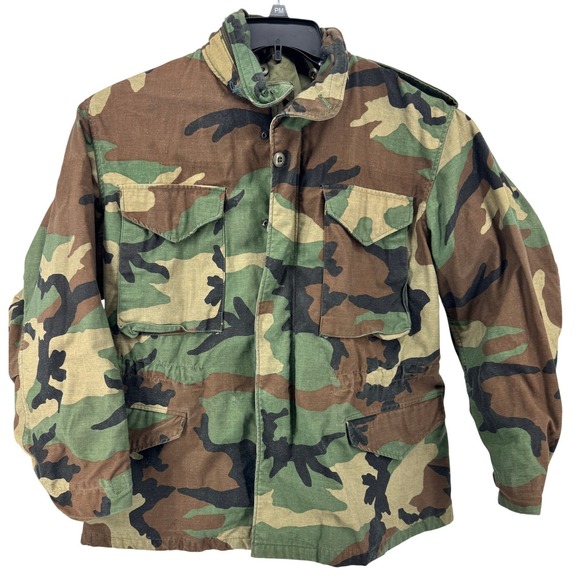 US Military‎ Cold Weather Jacket Field Camouflage PatternMedium Short